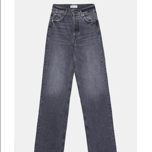 ZARA WIDE LEG JEANS
